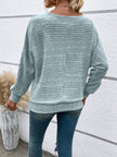 Full Size Round Neck Long Sleeve Sweater