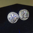 Moissanite 925 Sterling Silver Earrings