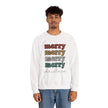 Merry Merry Merry Christmas Crewneck Sweatshirt