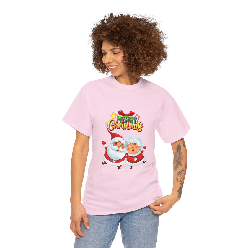Christmas Santa Couple T-Shirt