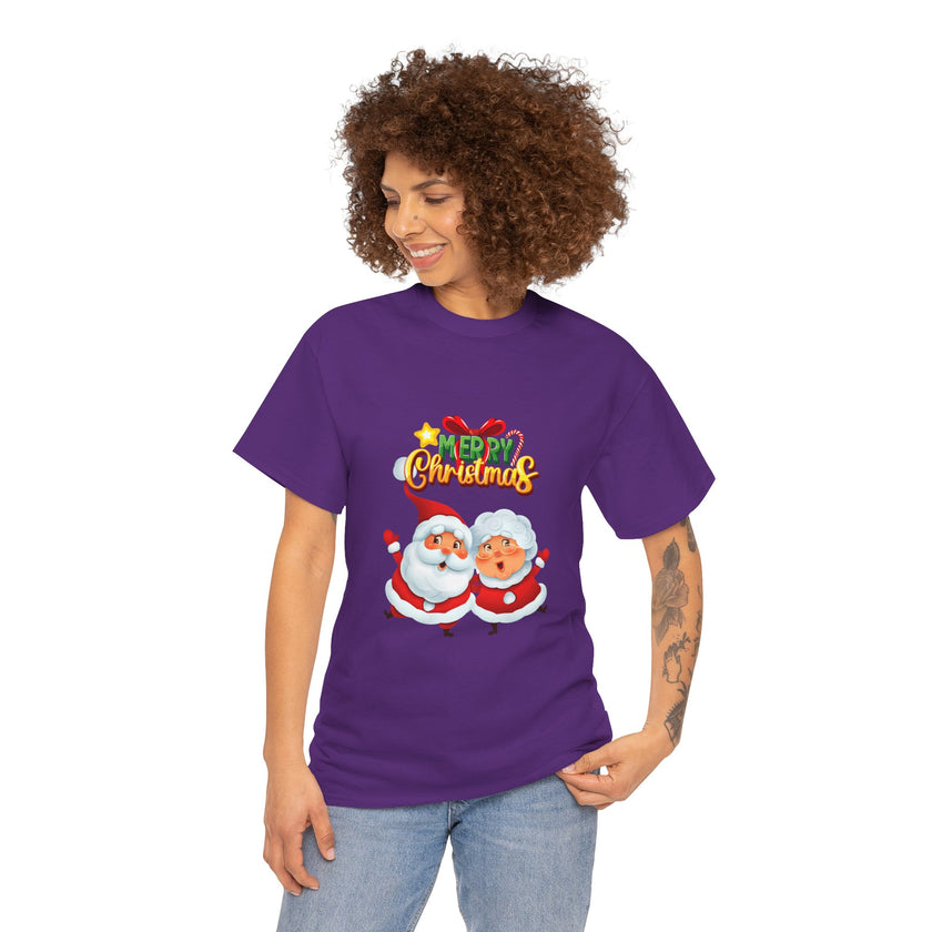 Christmas Santa Couple T-Shirt