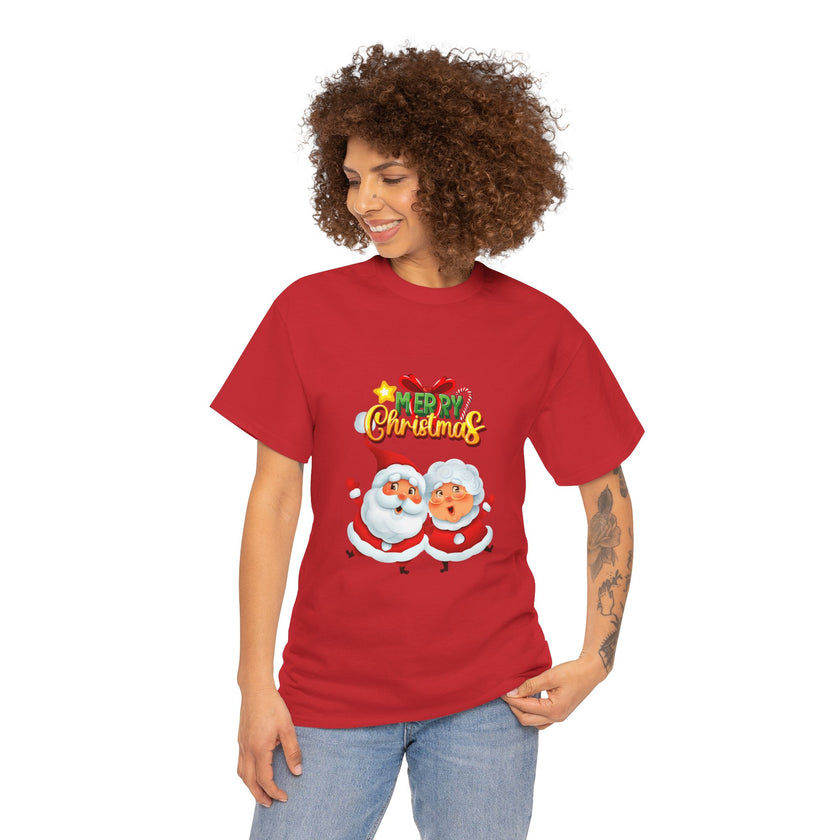 Christmas Santa Couple T-Shirt