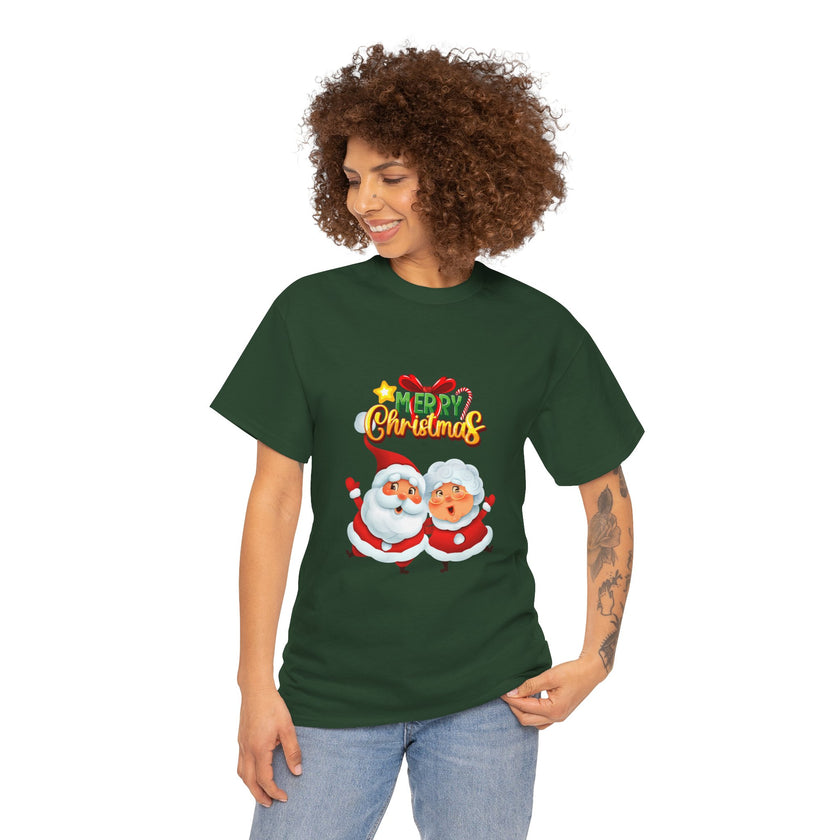 Christmas Santa Couple T-Shirt