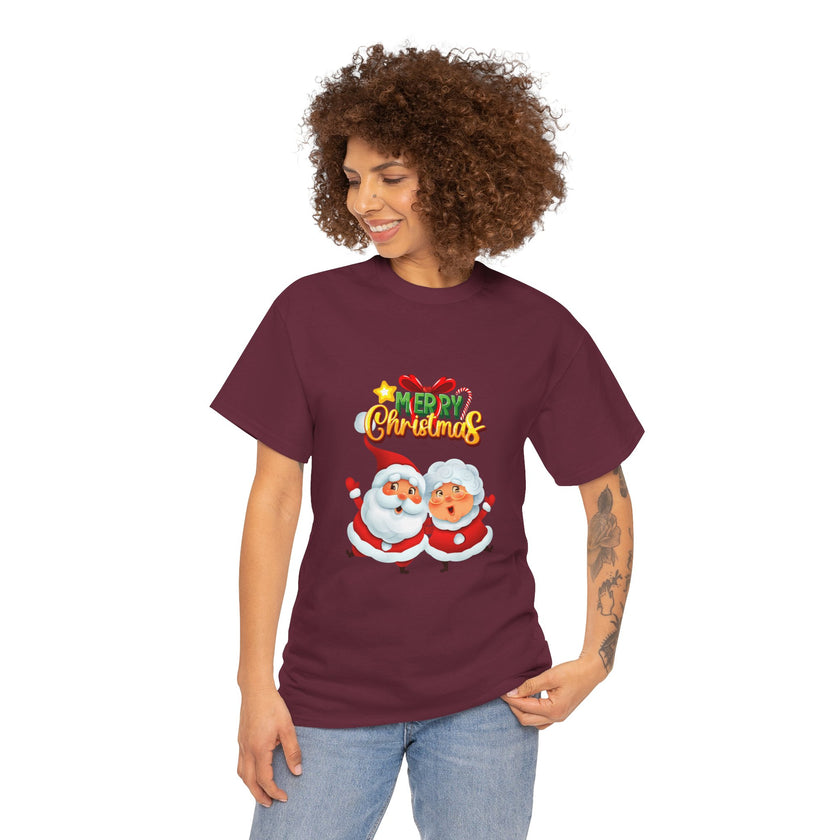 Christmas Santa Couple T-Shirt