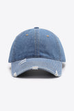 Distressed Adjustable Baseball Cap