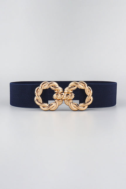 Zinc Alloy Buckle Elastic Belt