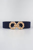 Zinc Alloy Buckle Elastic Belt