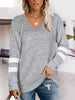 V-Neck Raglan Sleeve T-Shirt