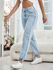 High Waist Jeans with Pockets