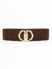 D Buckle Elastic Belt