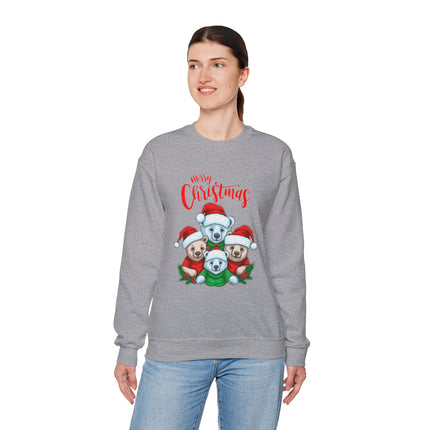 Christmas Polar Bear Family Sweatshirt