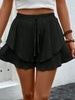 Perfee Tied Layered High Waist Shorts