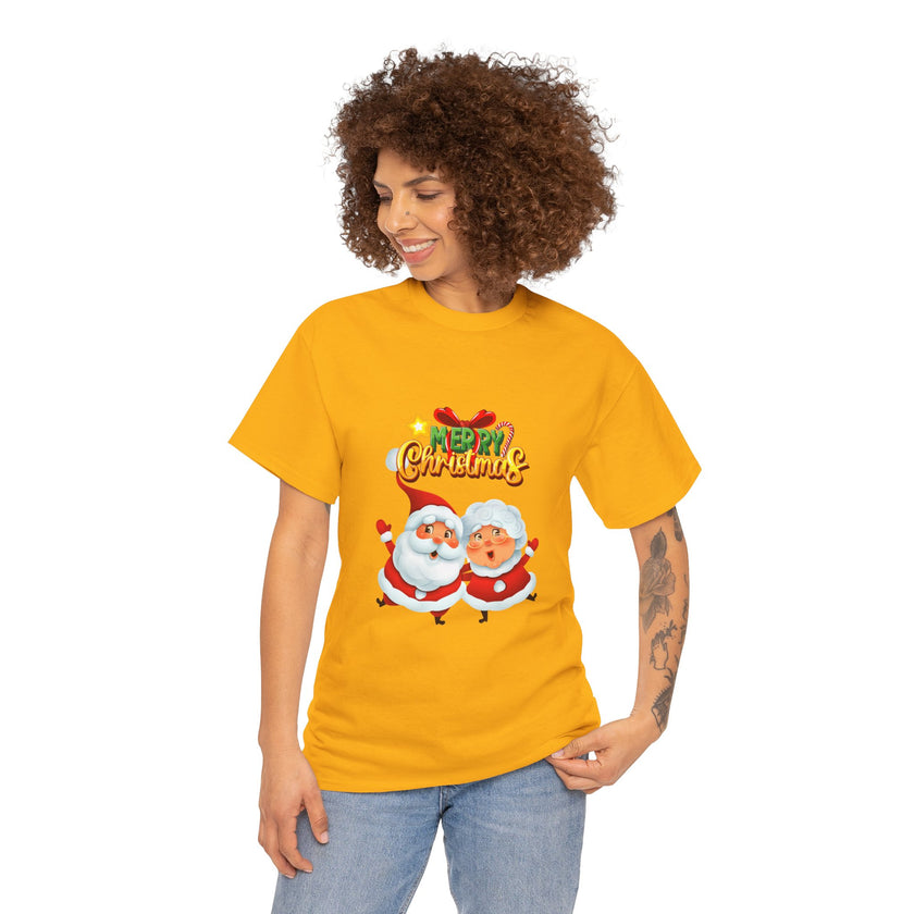 Christmas Santa Couple T-Shirt