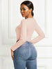 Round Neck Long Sleeve Bodysuit