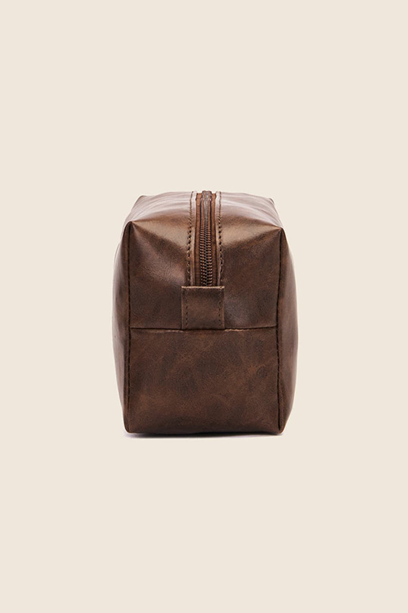 PU Leather Makeup Bag - QuaintQuest Fashion