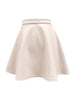 Buttoned Corduroy Mini Skirt