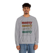 Merry Merry Merry Christmas Crewneck Sweatshirt