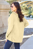 Basic Bae Full Size Ribbed Round Neck Long Sleeve Knit Sweater