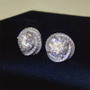 Moissanite 925 Sterling Silver Earrings