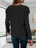 V-Neck Puff Sleeve T-Shirt