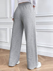 Drawstring Wide Leg Pants