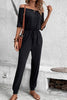 Perfee Off-Shoulder Jumpsuit with Pockets