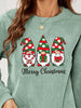 MERRY CHRISTMAS Graphic Sweatshirt