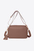 PU Leather Tassel Crossbody Bag