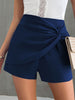 FAM-FAM Twisted High Waist Shorts