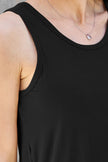 Full Size Round Neck Curved Hem Tank