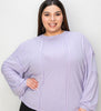 Basic Bae Full Size Ribbed Round Neck Long Sleeve T-Shirt