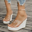 Open Toe Wedge