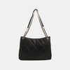 PU Leather Medium Handbag