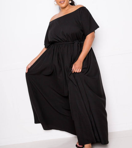 Off Shoulder See Through Dress