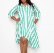 Stripe Shirt Dress