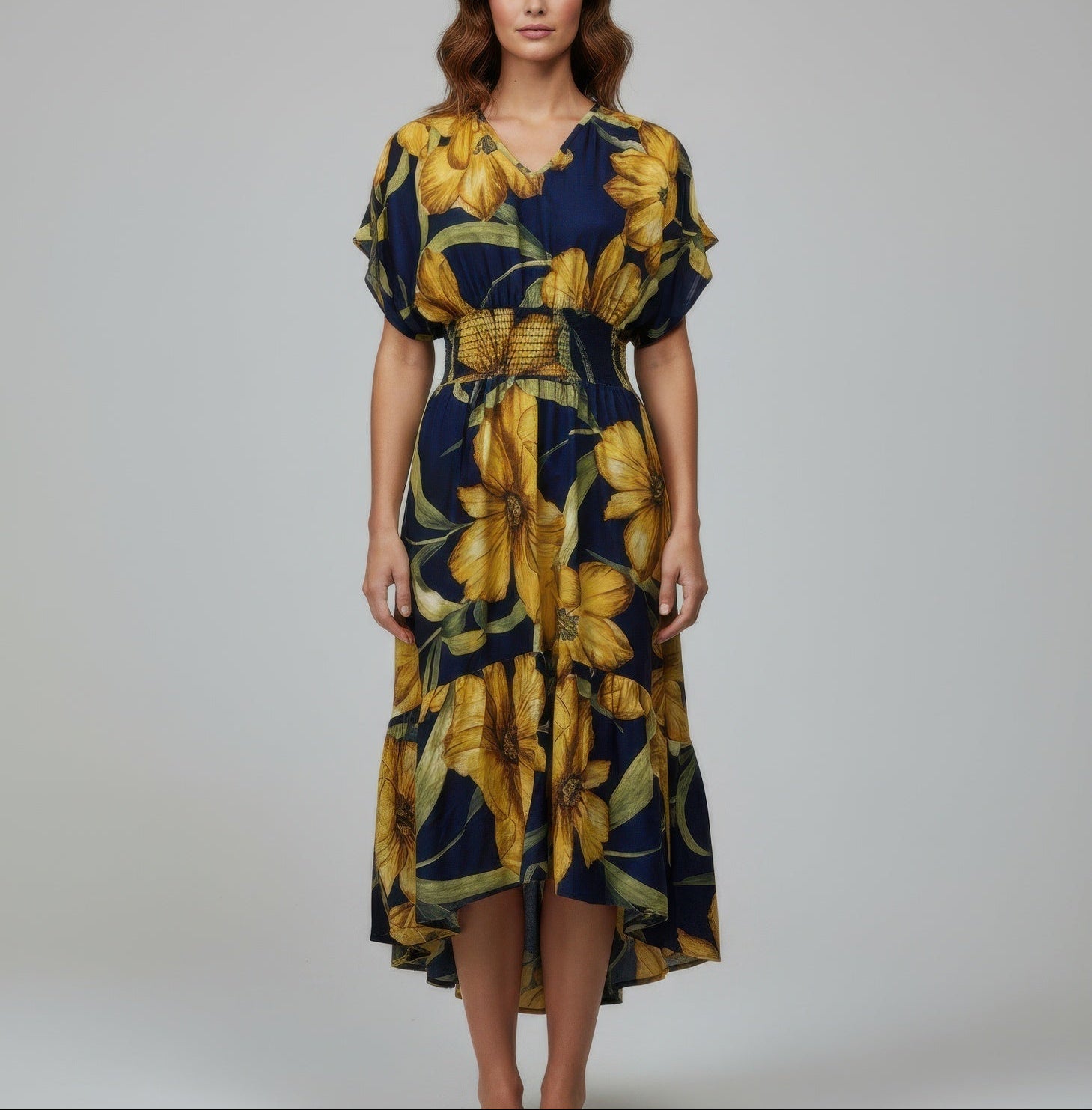 Mlle Gabrielle Floral Elegance Dress