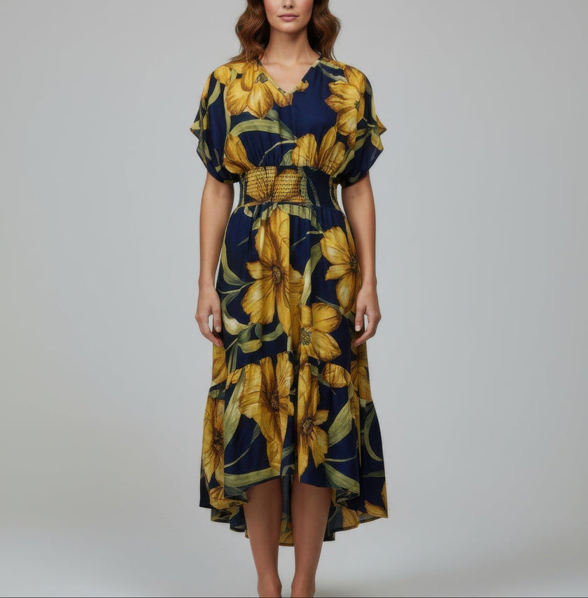 Mlle Gabrielle Floral Elegance Dress