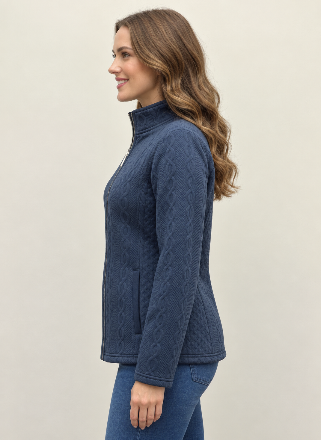 Onque Casual Textured Jacket