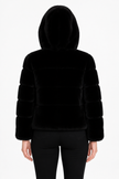 Faux Fur Hooded Jacket