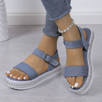 Braided Platform Sandals