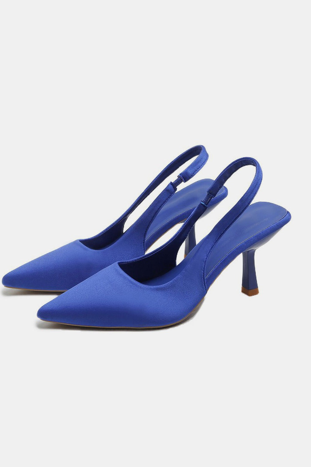 PU Leather Point Toe Pumps