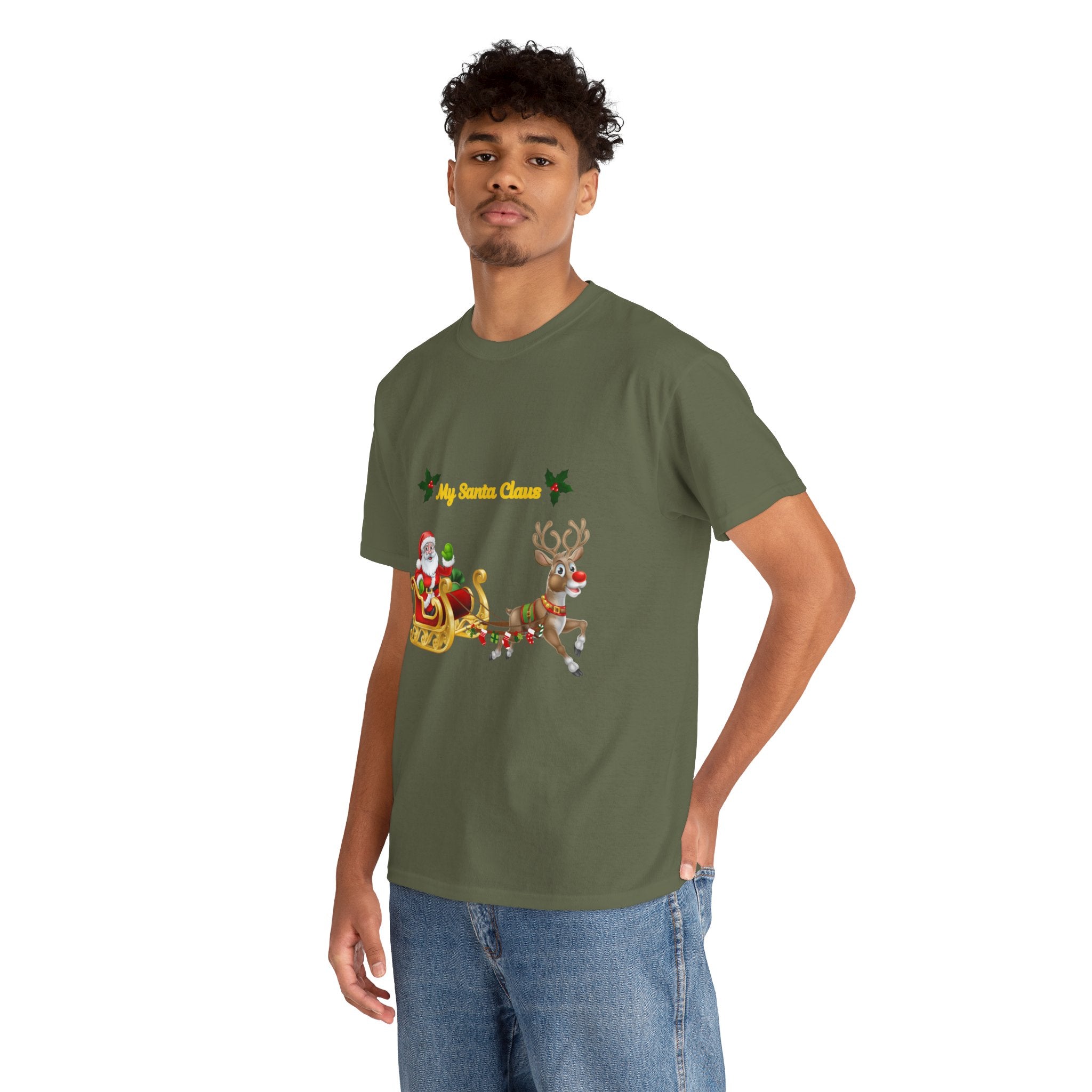 Santa Claus Sleigh T-Shirt