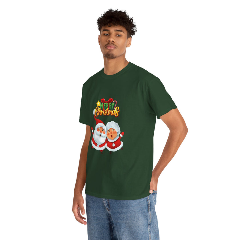 Christmas Santa Couple T-Shirt