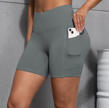 Sports Yoga Shorts With Pockets