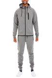 Mens Full Zip Sweat Pant Sweat Set