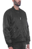 Mens Solid Padded Bomber Jacket