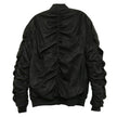 Mirosuede Scrunched Bomber Jacket