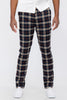 Mens Plaid Trouser Pants