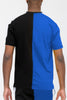 Two Tone Color Block Short Sleeve Tshirt