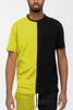 Two Tone Color Block Short Sleeve Tshirt